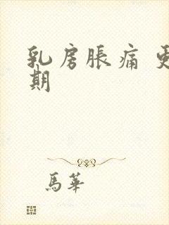 乳房胀痛 更年期