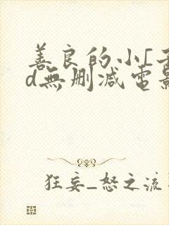 善良的小[子hd无删减电影