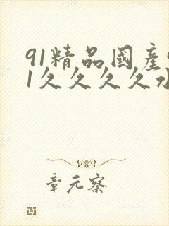 91精品国产91久久久久水蜜