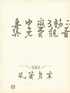 妻中恋3动漫全集免费观看