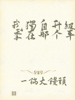 我独自升级第二季在哪个平台看