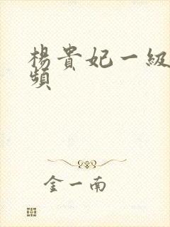 杨贵妃一级片视频