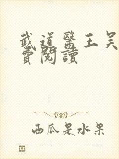 武道医王吴东免费阅读封面