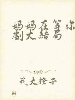 妈妈在等你连续剧大结局