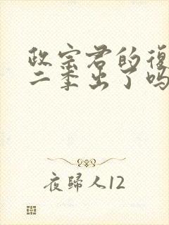 政宗君的复仇第二季出了吗