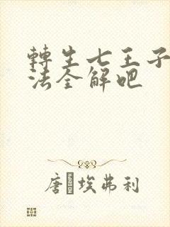 转生七王子的魔法全解吧