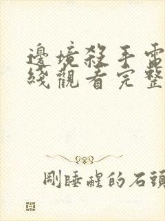 边境杀手电影在线观看完整版免费封面