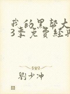 我的黑帮大佬第3季免费经典片段在线观看封面