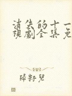 消失的十一层电视剧全集免费