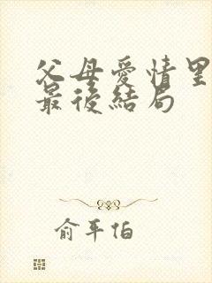 父母爱情里安晨最后结局封面