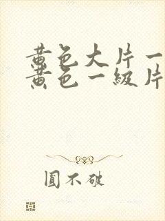 黄色大片一级片黄色一级片