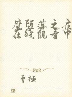 魔堕落之夜动漫在线观看中文版