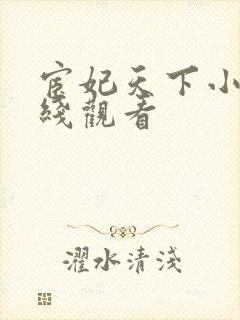 宦妃天下小说在线观看