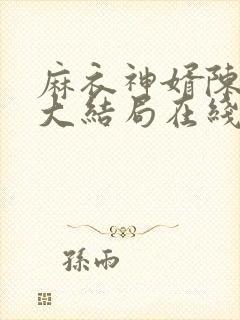 麻衣神婿陈黄皮大结局在线阅读