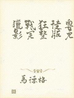 猎战狂徒粤语电影完整版免费观看