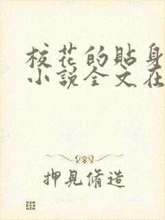 校花的贴身高手小说全文在线阅读