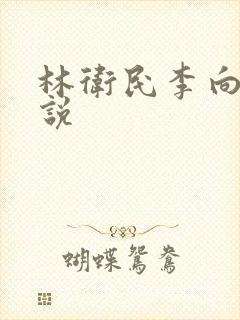 林卫民李向南小说