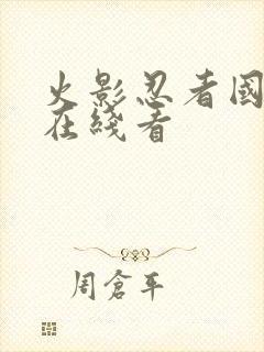 火影忍者国语版在线看