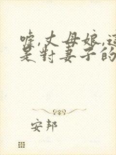 嘘,丈母娘,这是对妻子的秘密封面