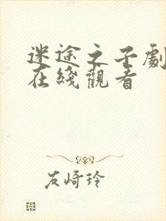 迷途之子剧场版在线观看