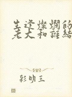 生逢灿烂的日子老大和谁结婚了