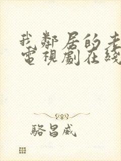 我邻居的老婆6电视剧在线观看封面