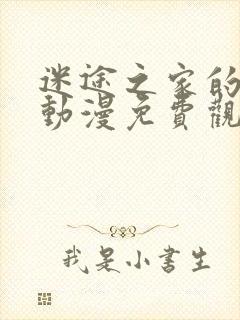 迷途之家的姐姐动漫免费观看