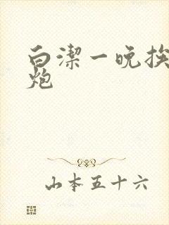 白洁一晚挨十二炮