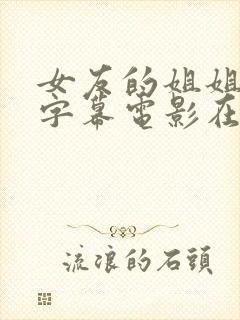 女友的姐姐中文字幕电影在线