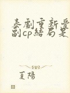 泰剧重新爱上你副cp结局是什么