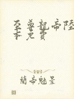 至尊龙帝陆鸣全本免费