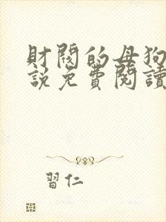 财阀的母狗们小说免费阅读