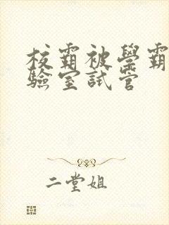 校霸被学霸压实验室试管