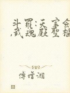 斗罗:天宰剑仙,武魂殿圣枢首席免费封面