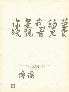 你是我的荣耀在线观看免费完整版封面