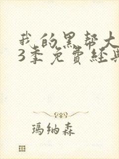 我的黑帮大佬第3季免费经典片段在线观看