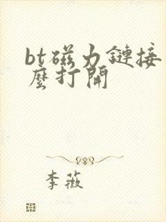 bt磁力链接怎么打开