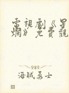 电视剧《星汉灿烂》免费观看