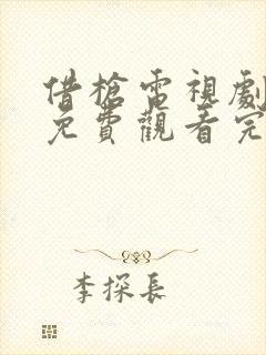 借枪电视剧全集免费观看完整版高清