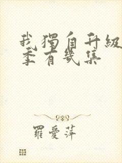 我独自升级第一季有几集