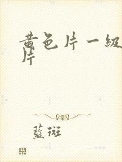 黄色片一级一级片