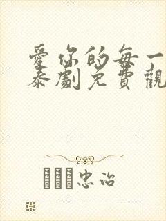 爱你的每一个我泰剧免费观看