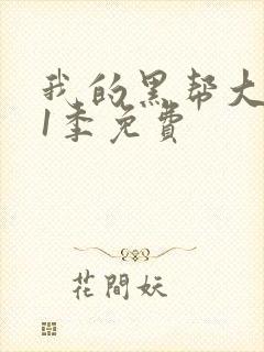 我的黑帮大佬第1季免费