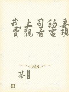 我上司的妻子免费观看电视剧完整版