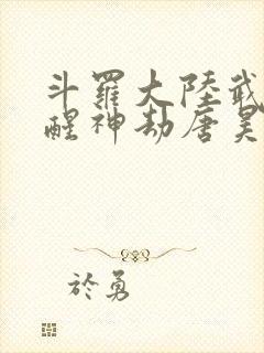 斗罗大陆武魂觉醒神劫唐昊