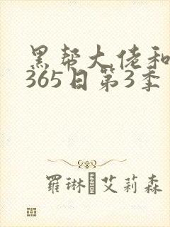 黑帮大佬和我的365日第3季