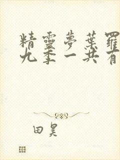 精灵梦叶罗丽第九季一共有多少集