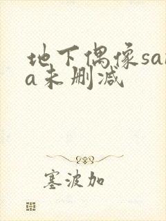 地下偶像sana未删减封面