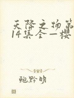 天降之物第一季14集全—樱花动漫