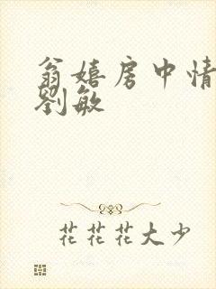 翁嬉房中情意浓刘敏封面